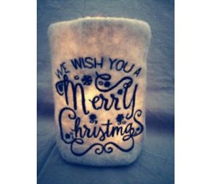 ITH Stickdatei - Lichtbeutel Blanko